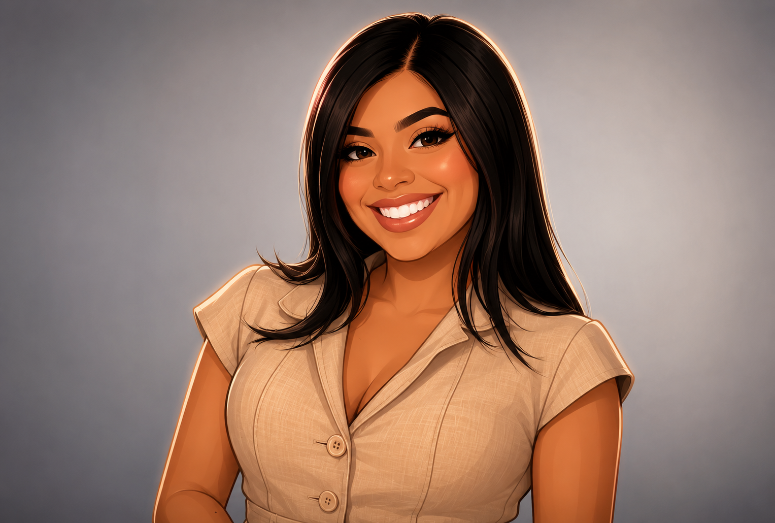 Portrait of Dalia Angel, Bail Baddies office manager